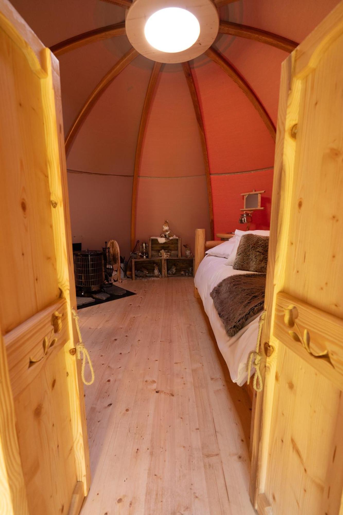 Altipik - Lodges Insolites Mont-Saxonnex Esterno foto